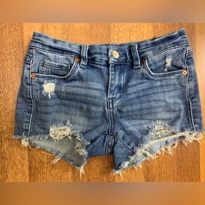 Blank NYC the Aster Women’s 24 Cutoff Denim Shorts Blue Jean